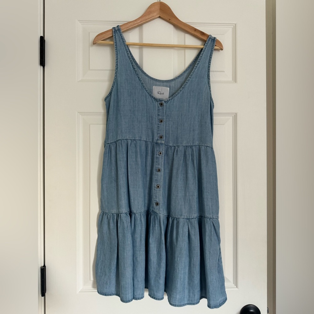 Rails denim tank dress